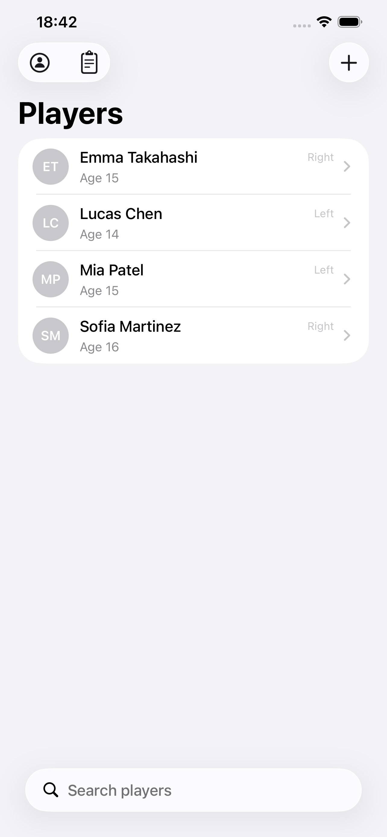 CoachBook screenshot 1